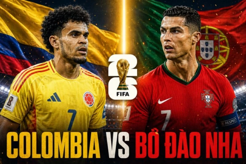 Bối cảnh trận đấu và động lực thi đấu Colombia vs Bồ Đào Nha